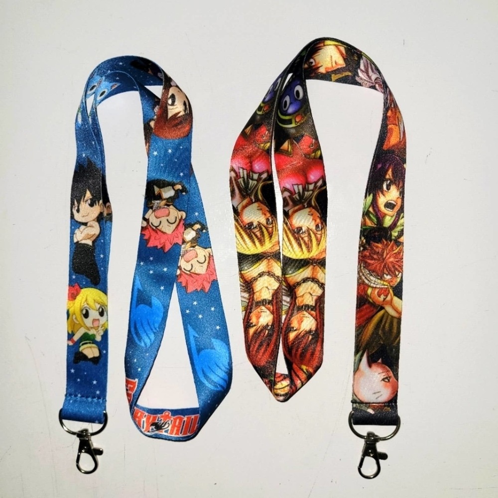 2 Best Japan Anime Fairy Tail Manga Combo B Lanyards
